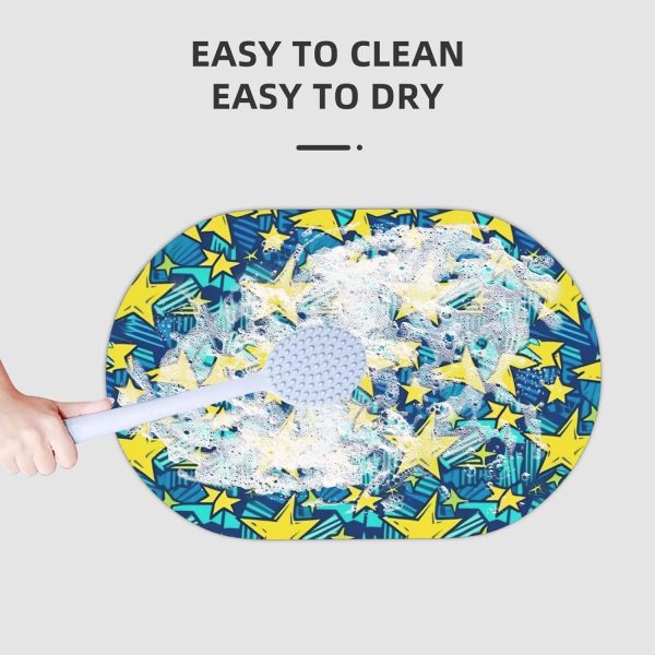 Stars Diatomite Bath Mat