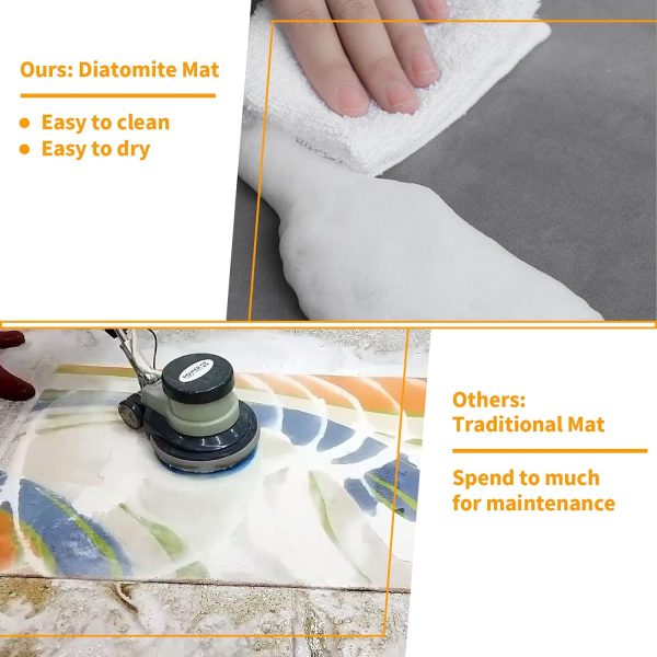 Rainbow Art Design Bathroom Mat