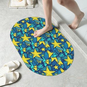 Stars Diatomite Bath Mat