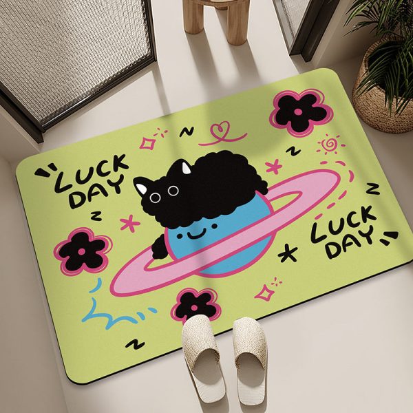 Cute Diatomite Bath Mat