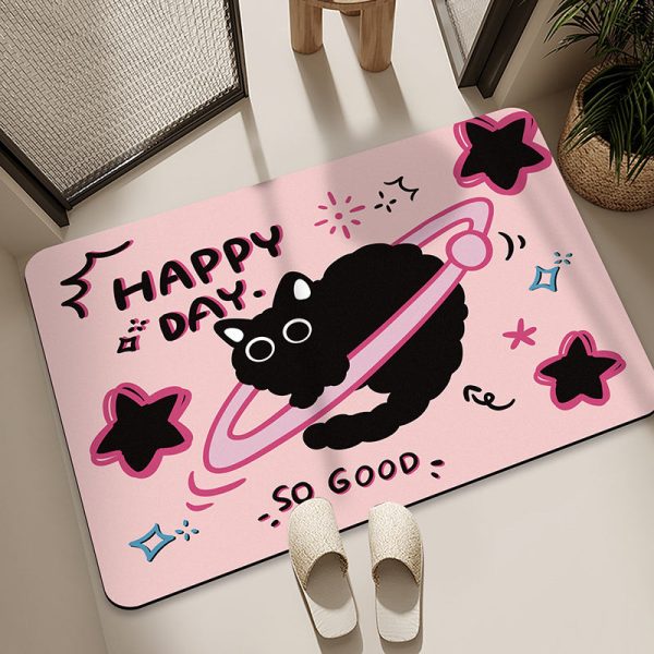 Cute Diatomite Bath Mat