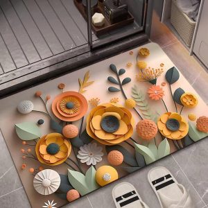 3D Diatomite Bath Mat