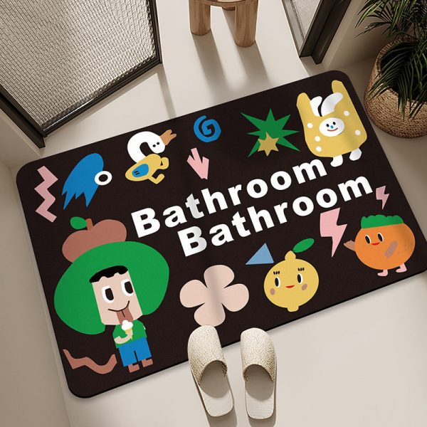 Cute Diatomite Bath Mat
