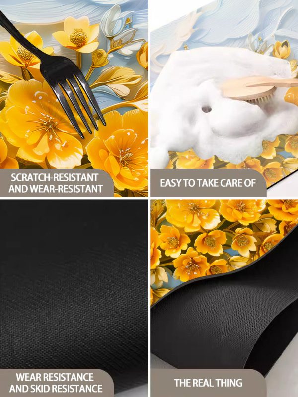 3D Diatomite Bath Mat